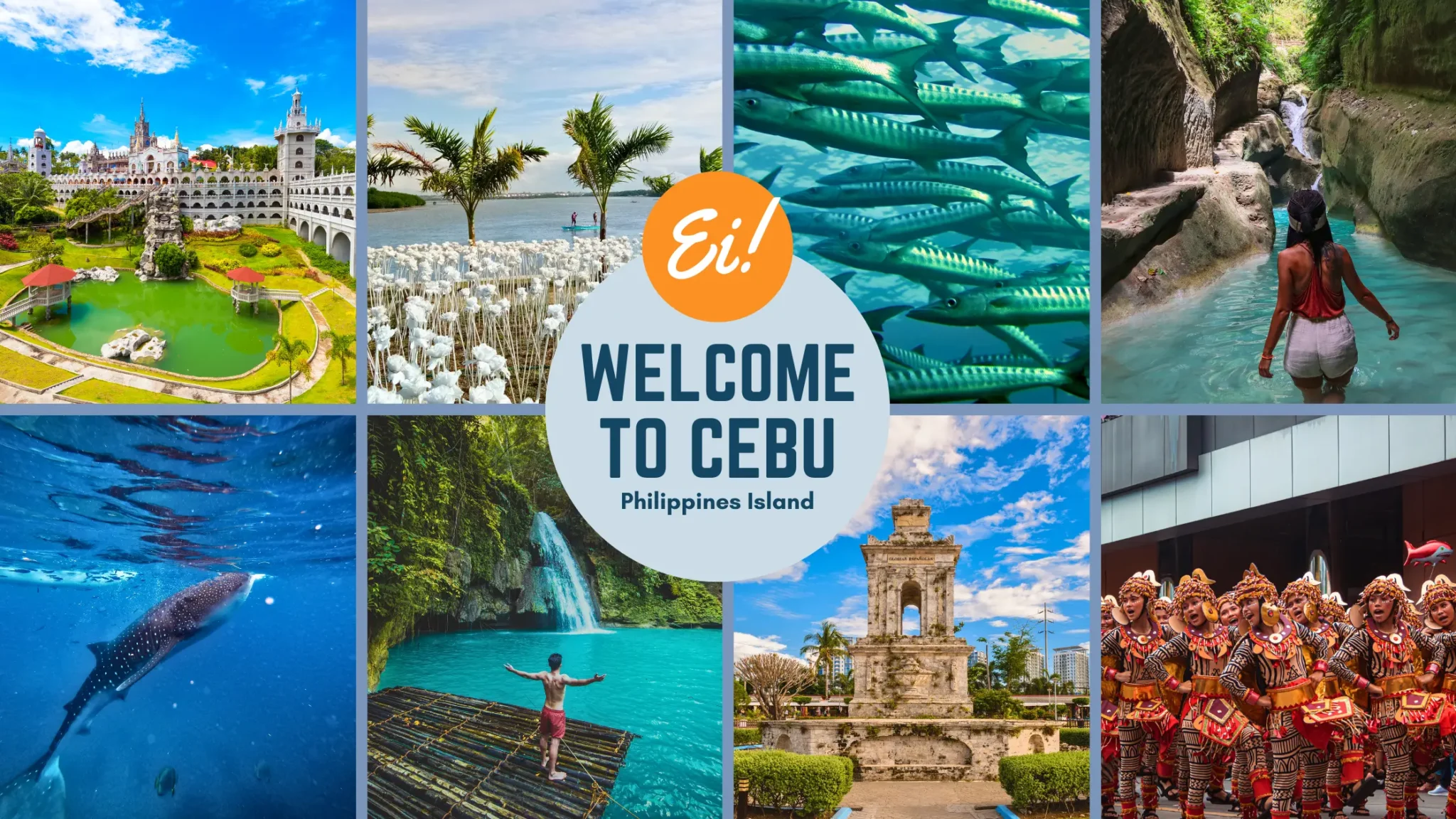 Attractions nearby Private condo rental Cebu budget accommodation Ei Cebu